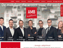 Tablet Screenshot of amb-makelaars.nl